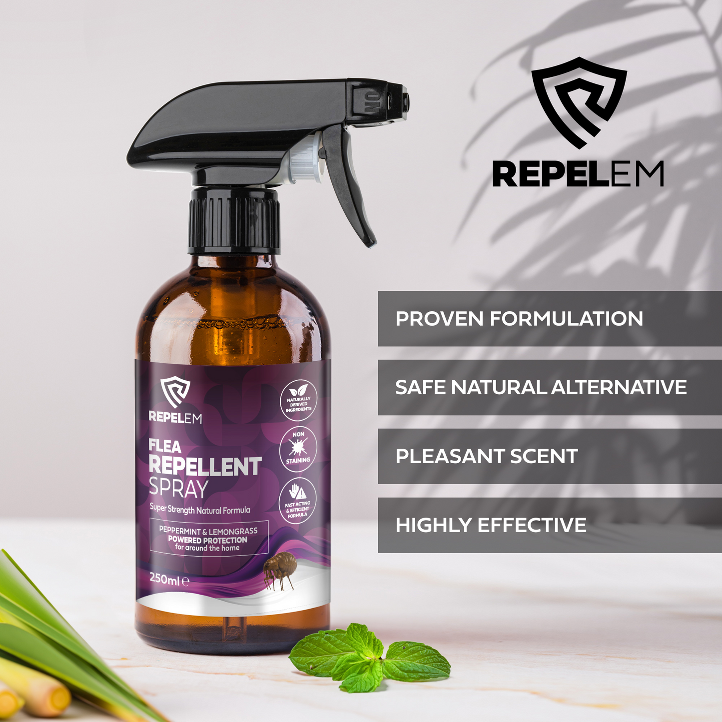 REPELEM Flea Repellent Spray - 250ml