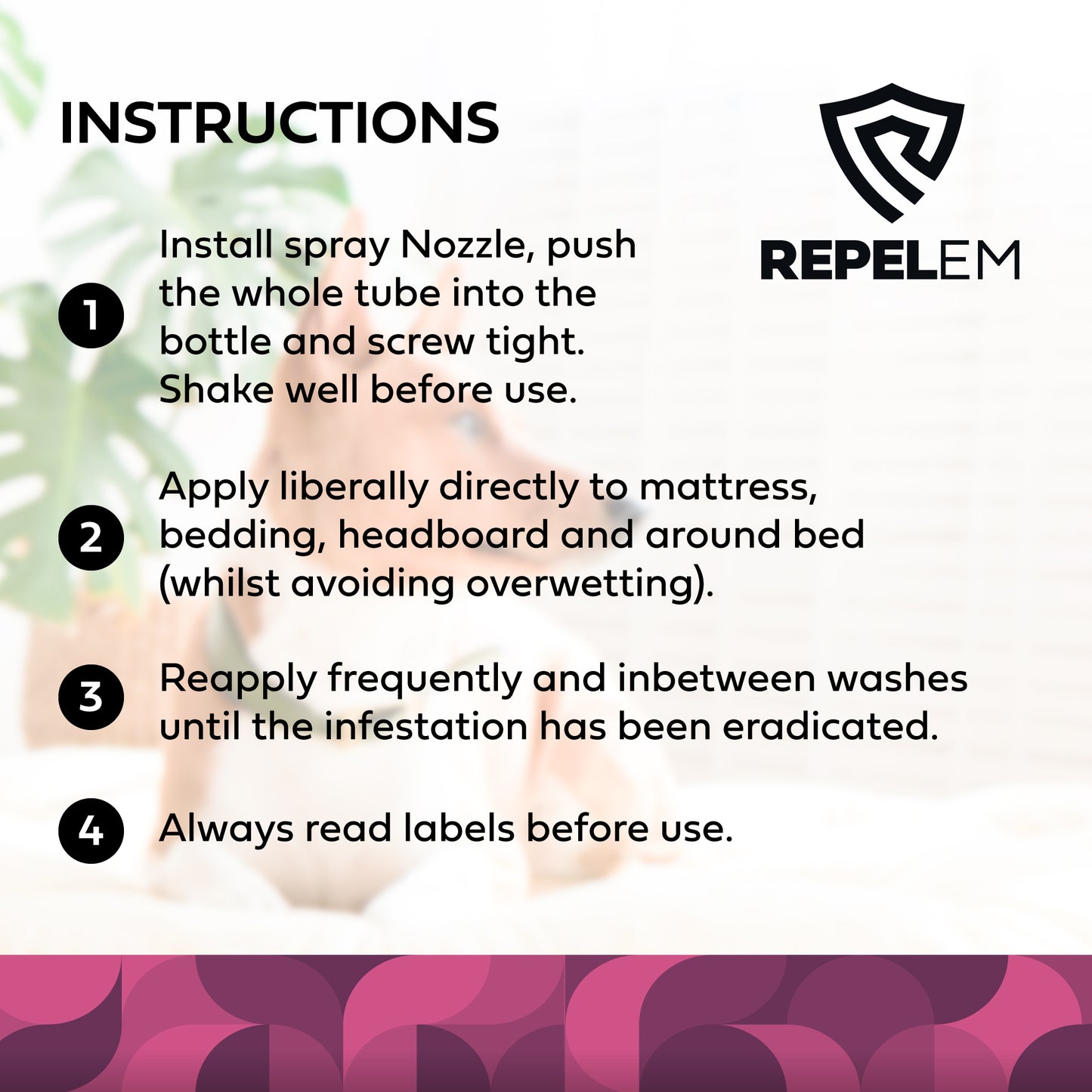 REPELEM Bed Bug Repellent Spray - 250ml