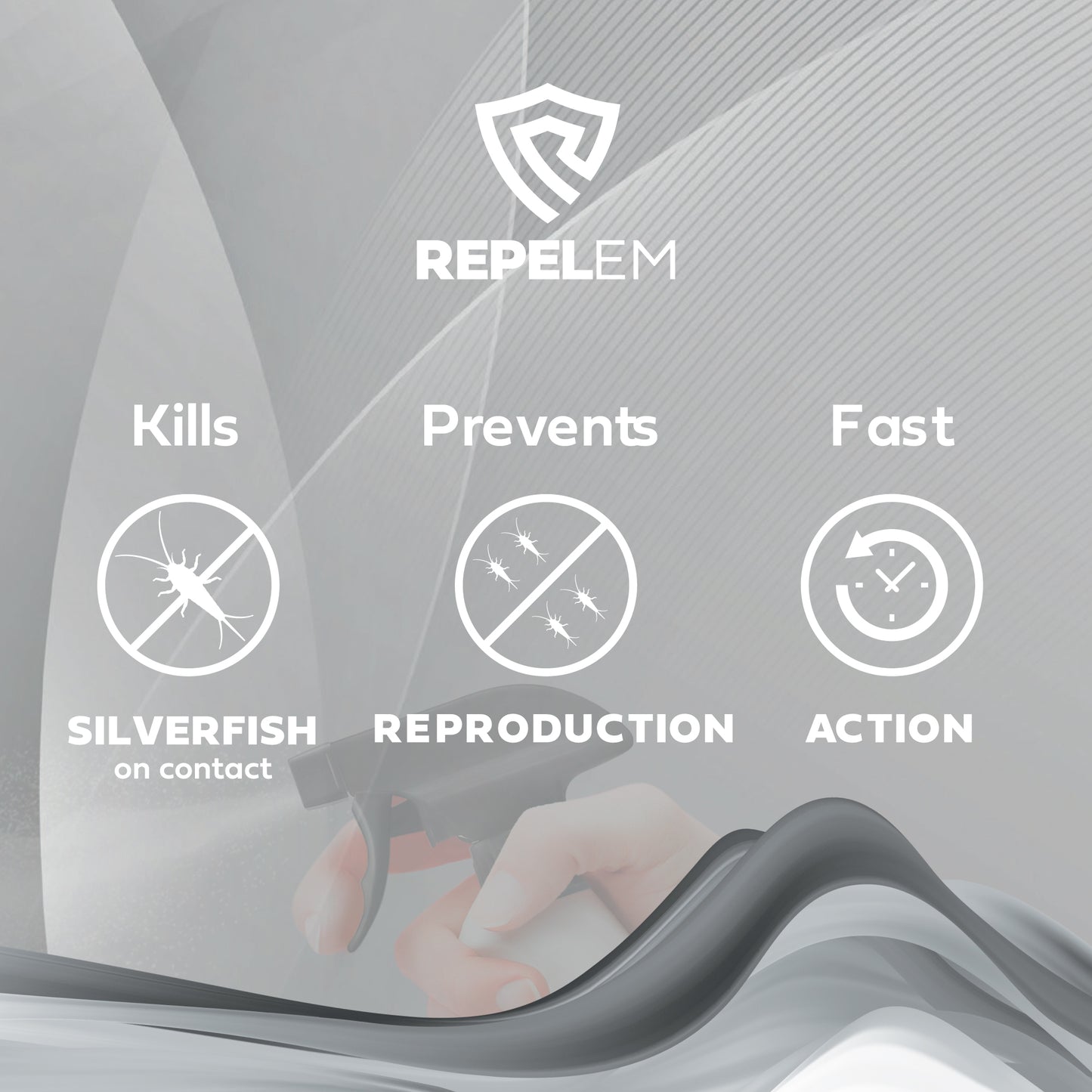 REPELEM Silverfish Killer Spray - 500ml