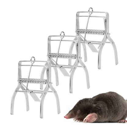 REPELEM Claw Mole Trap - 3 Pack