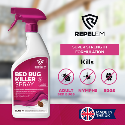 Best Bed Bug Killer, kills adult Bed Bugs, Nymphs and Eggs. Get rid of all Bed Bugs. 