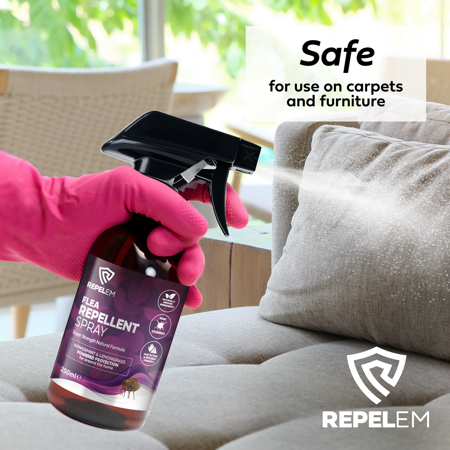 REPELEM Flea Repellent Spray - 250ml