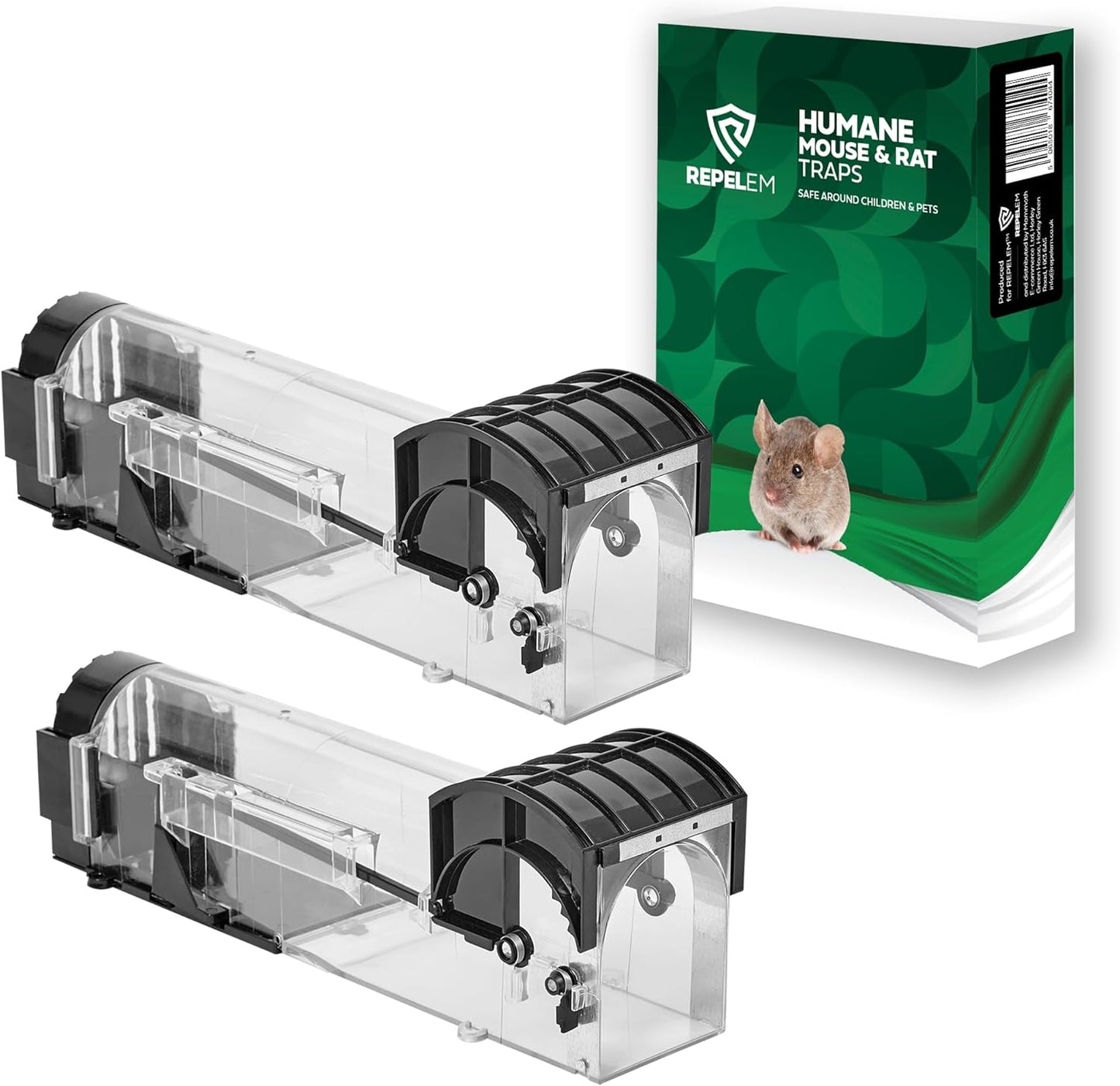 REPELEM Humane Mouse Trap - 2 Pack
