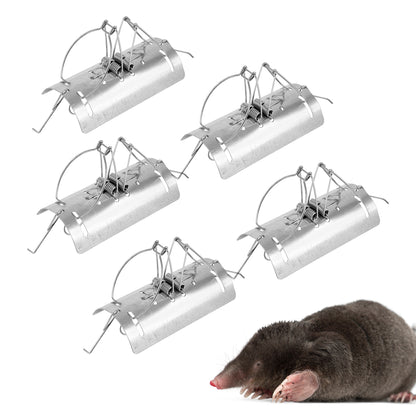 REPELEM Tunnel Mole Trap - 5 Pack